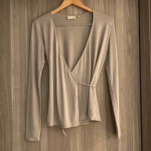 Wilfred Free (Aritzia) tie-up cardigan